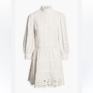 Alice + Olivia Ivory Long Sleeve Dress